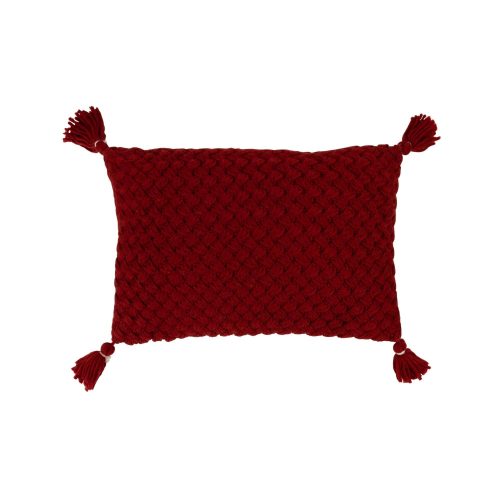 Cuscino in tessuto 40x60cm<span>NEBI Rosso</span>