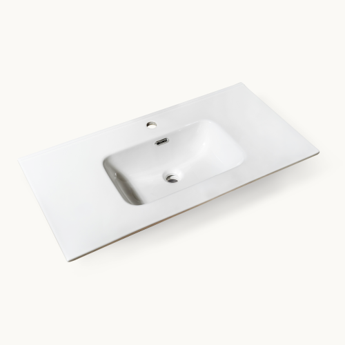 Lavabo da incasso BIANCO 80x46,5 cm - LOLLO