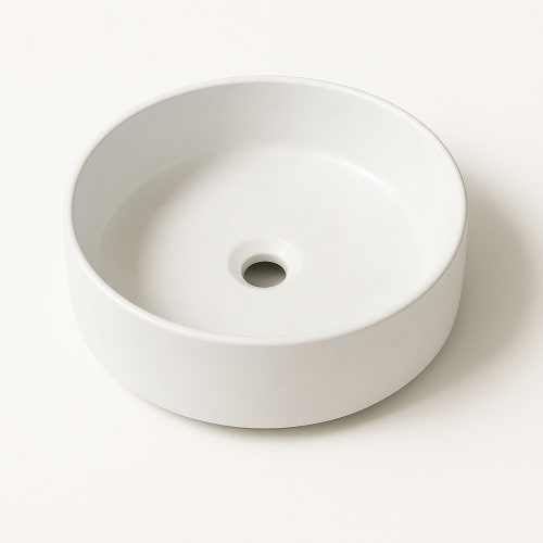 Lavabo da appoggio BIANCO 40x12 cm - TEIDE