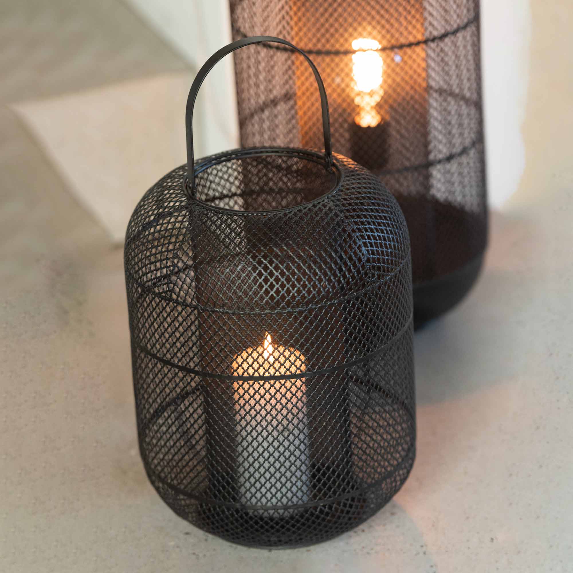 Lanterna In Metallo NETA - Norbe lanterna-metallo-cilindrica-15536-A