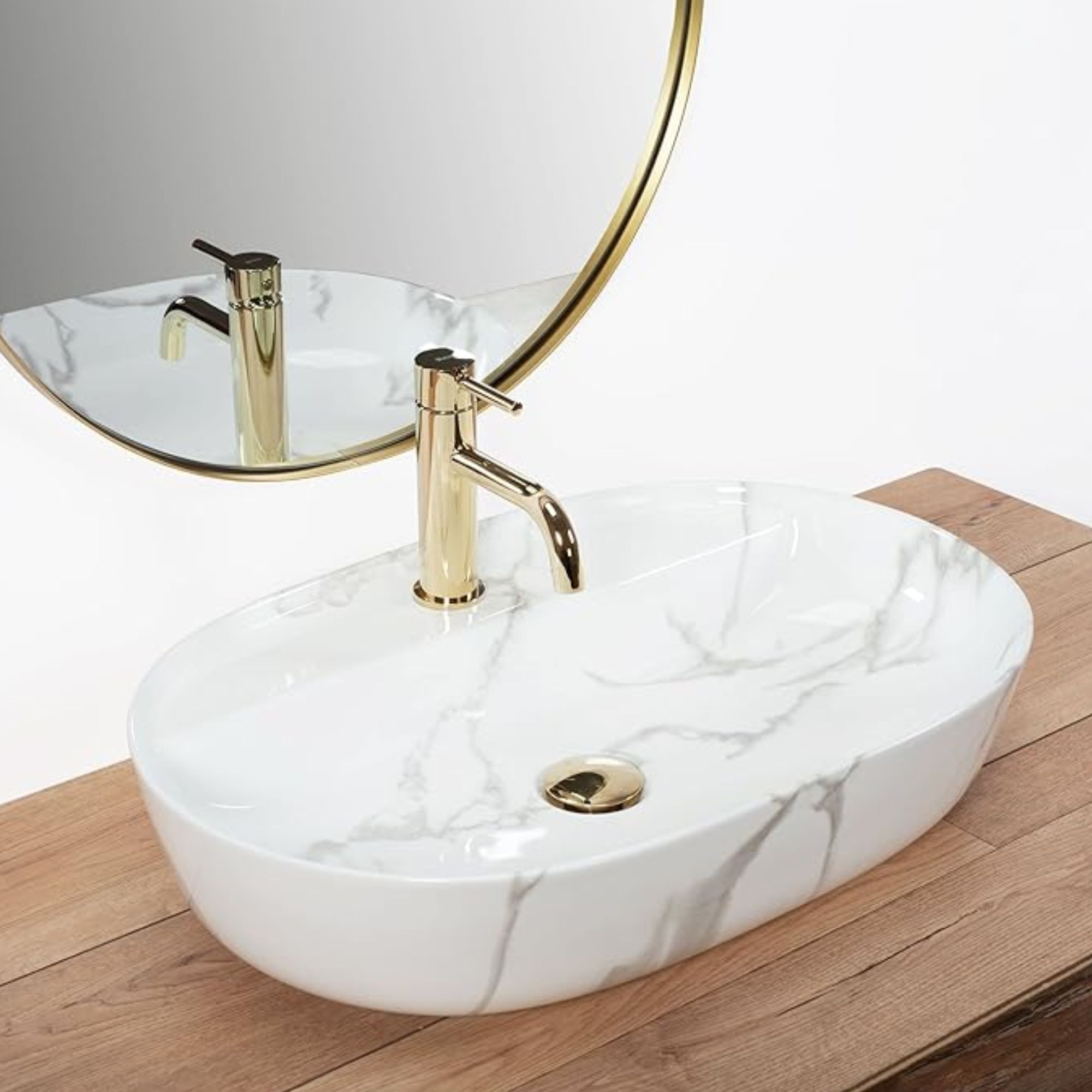 lavabo da appoggio moderno - LAV-005-60-MB (2)